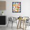 Stupell Industries Delicious Toasts on Florals Floater Framed Canvas Wall Art Design by Jo Reid